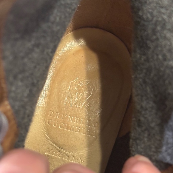 Brunello Cucinelli lace up heeled Leather boot size 39 US 9 - Picture 8 of 11